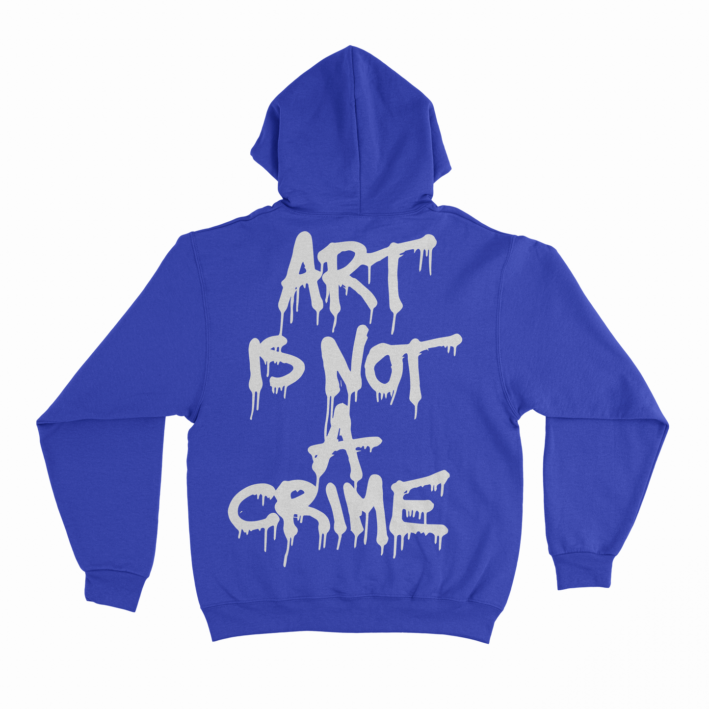 ART IS NOT A CRIME HOODIE