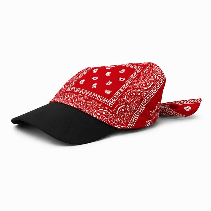 Brimdana Trendy Cap Style Bandana Red