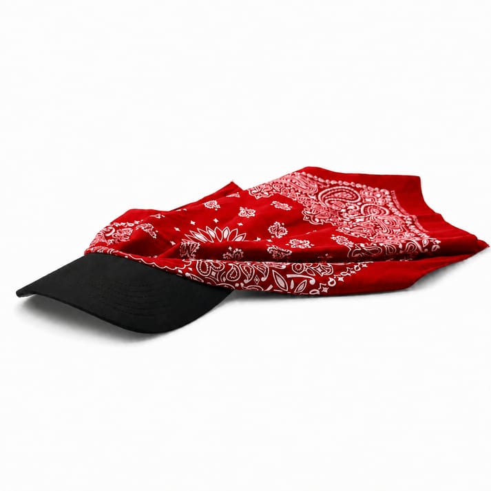Brimdana Trendy Cap Style Bandana Red