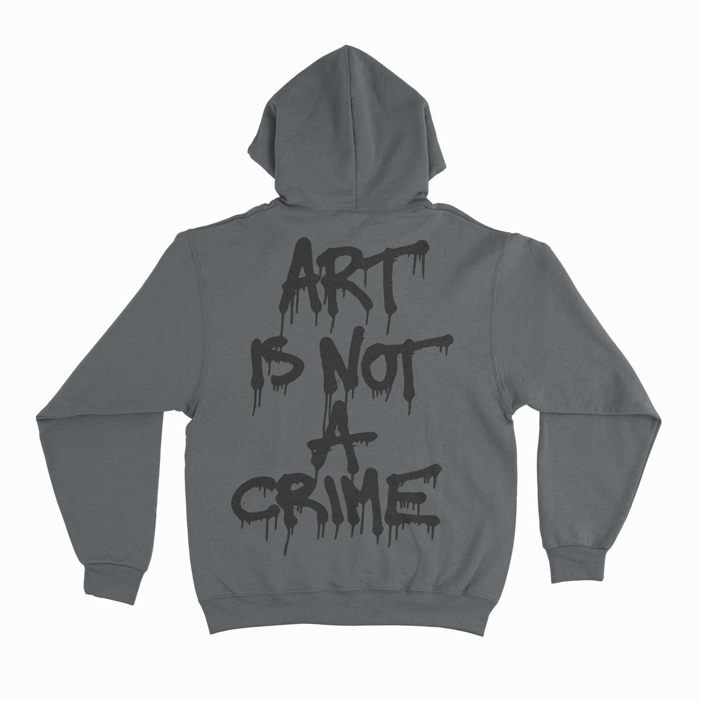 ART IS NOT A CRIME HOODIE