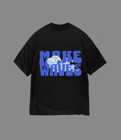 MAKE WAVES OVERSIZED T-SHIRT