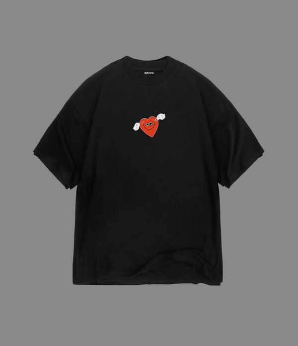 FLY ON THE WINGS OF LOVE OVERSIZED T-SHIRT