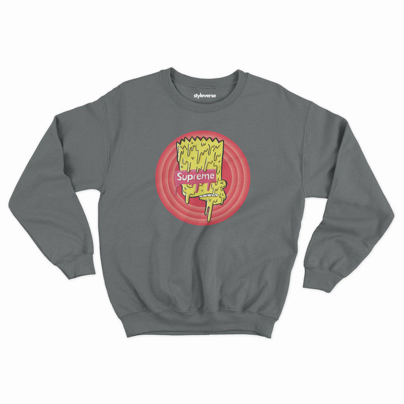 BART SUPREME SIMPSONS SWEATSHIRT