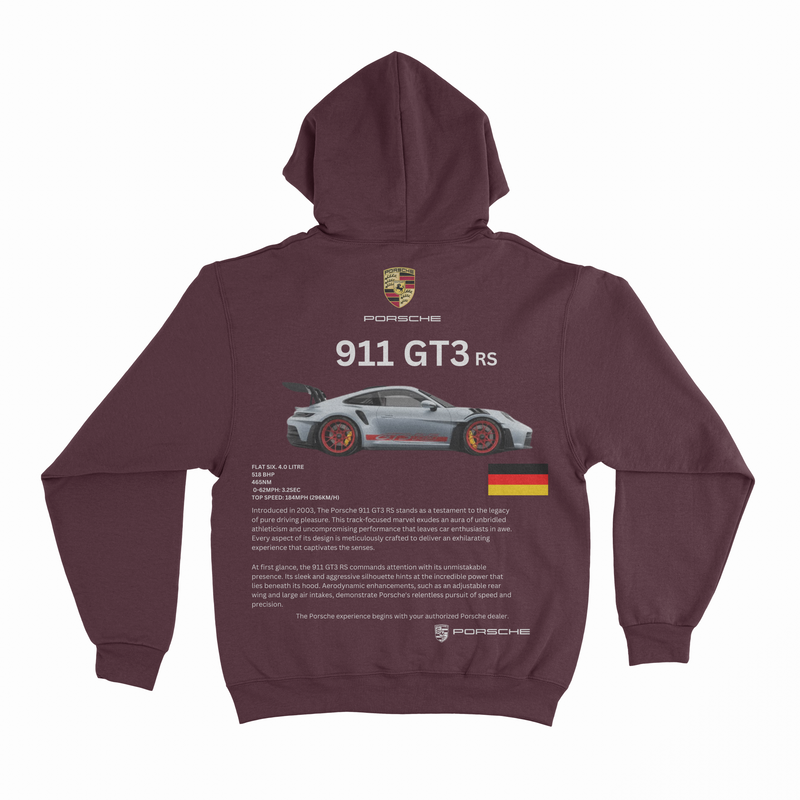 PORCSHE 911 HOODIE