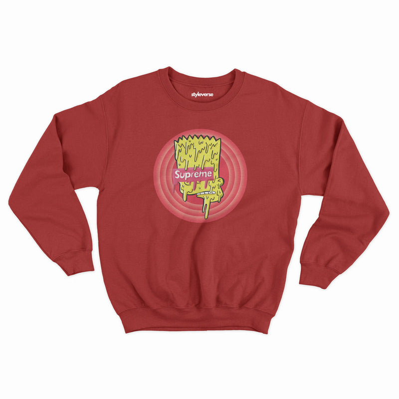 BART SUPREME SIMPSONS SWEATSHIRT