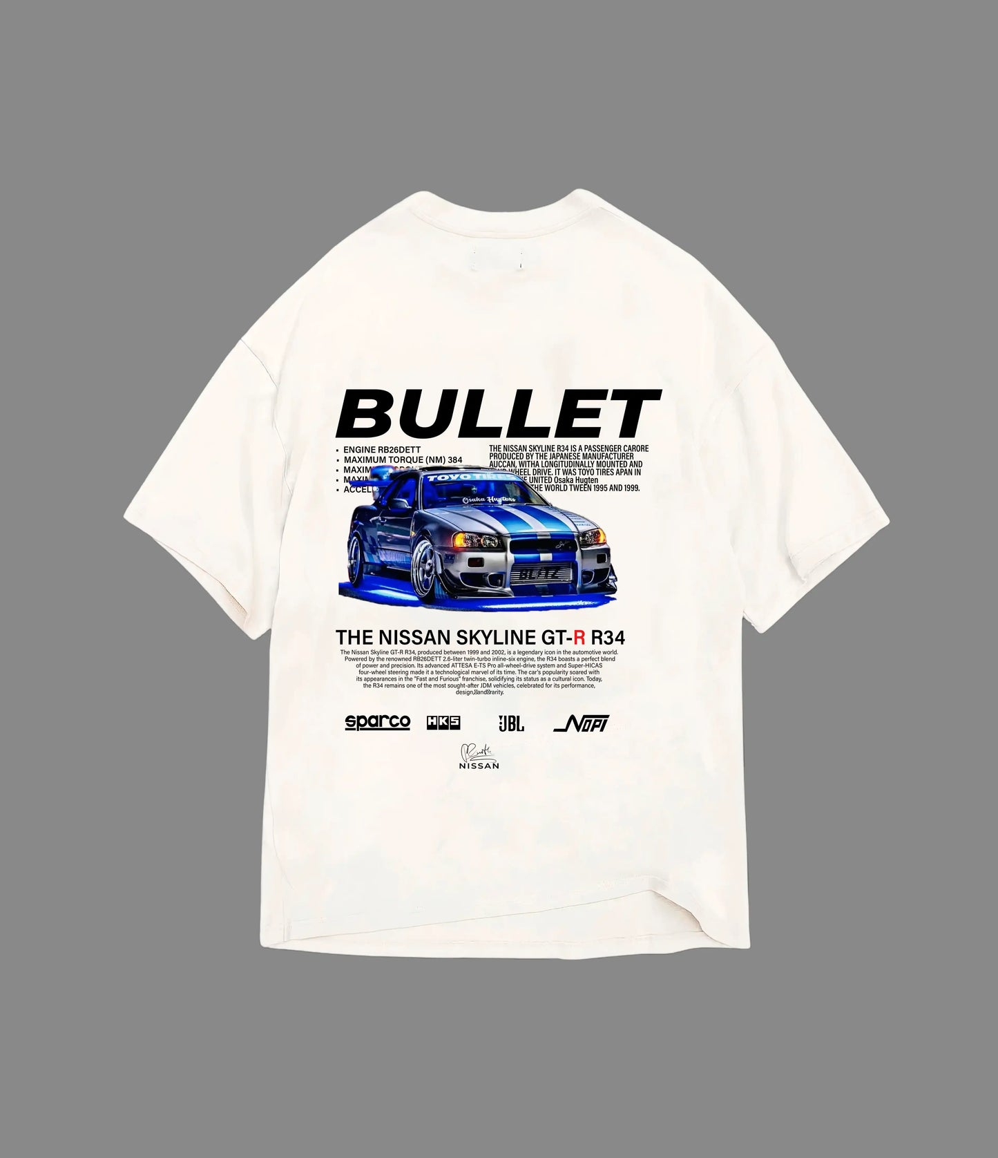 Bullet Oversized T-shirt