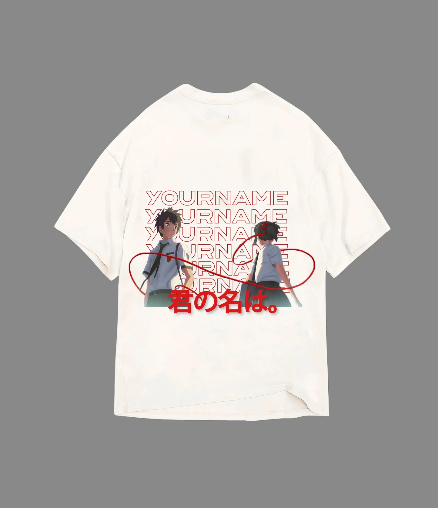 your name Oversized T-shirt