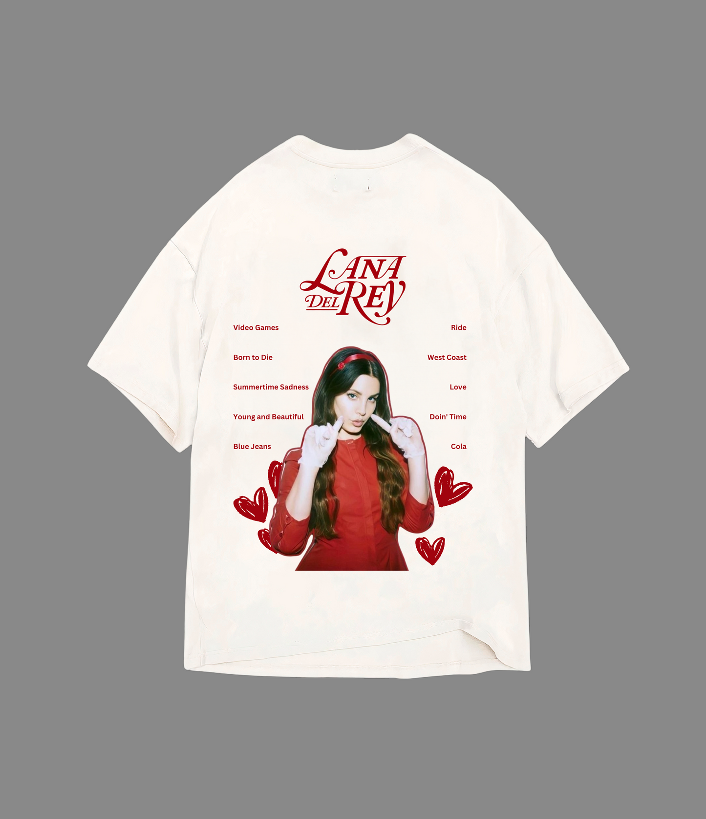 Lana Del Rey Oversized T-shirt