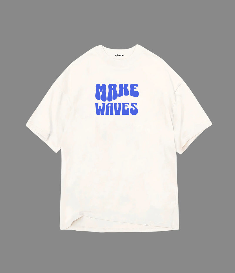 MAKE WAVES OVERSIZED T-SHIRT