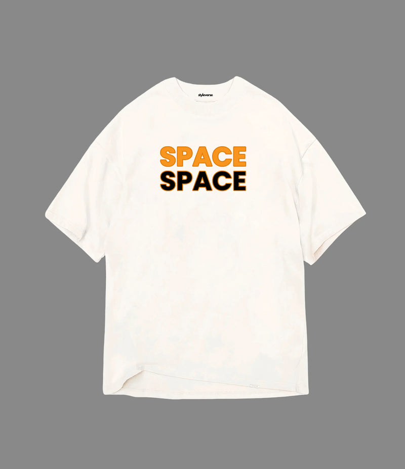 SPACE astronaut OVERSIZED T-SHIRT