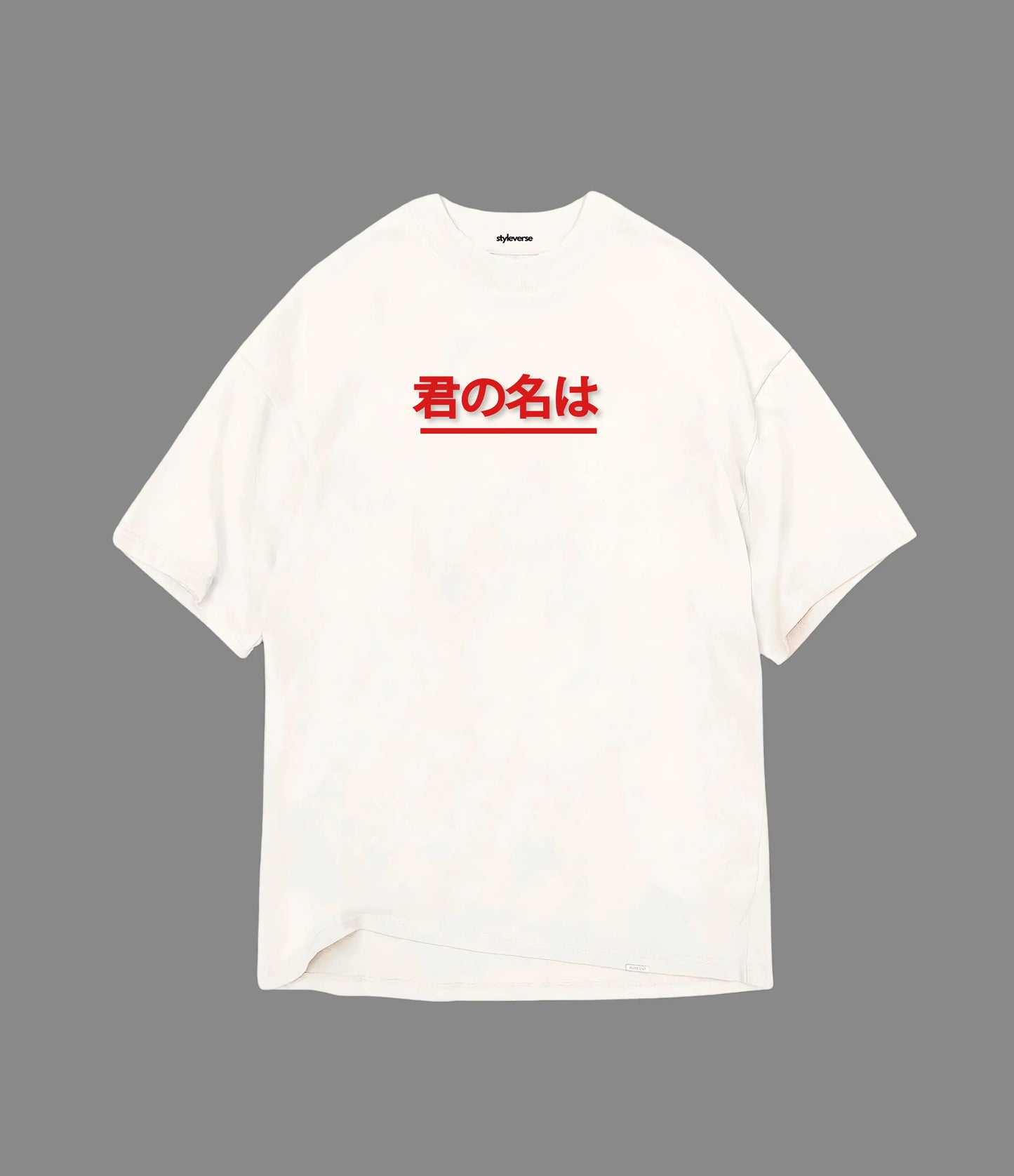 your name Oversized T-shirt